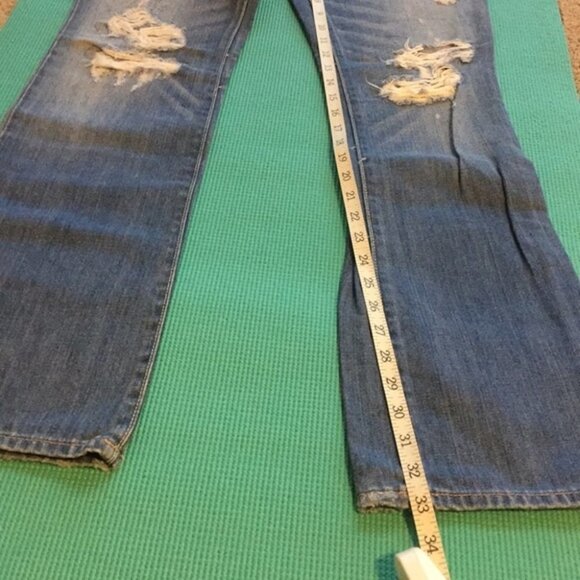 Abercrombie & Fitch Pants‎ Ripped Destroyed Jeans - Picture 6 of 7